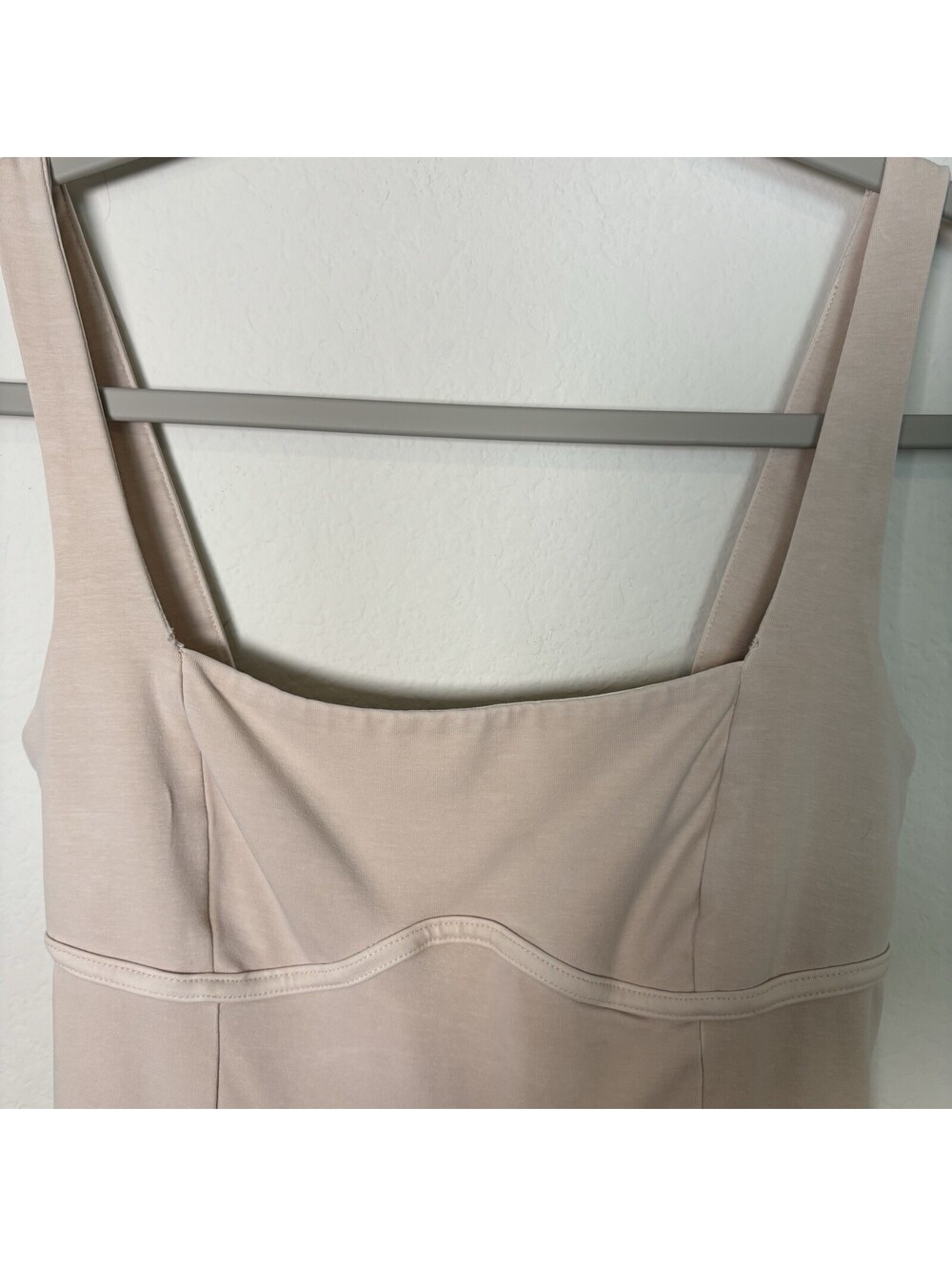 Free People FP Movement Inbound Jumpsuit Womens XS Baby Pink Cashmere Comfy Cozy - Picture 3 of 7